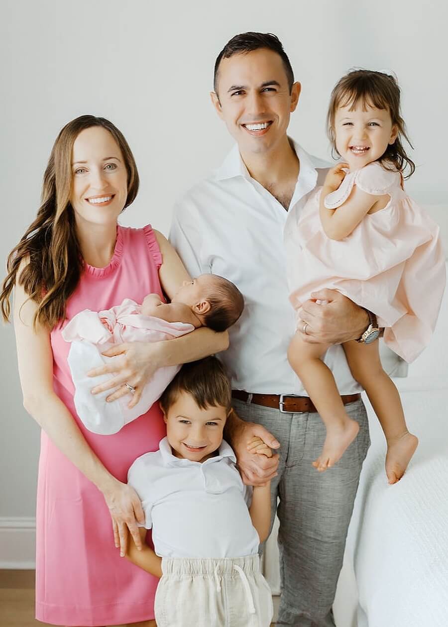 Dr. Deniakos with family