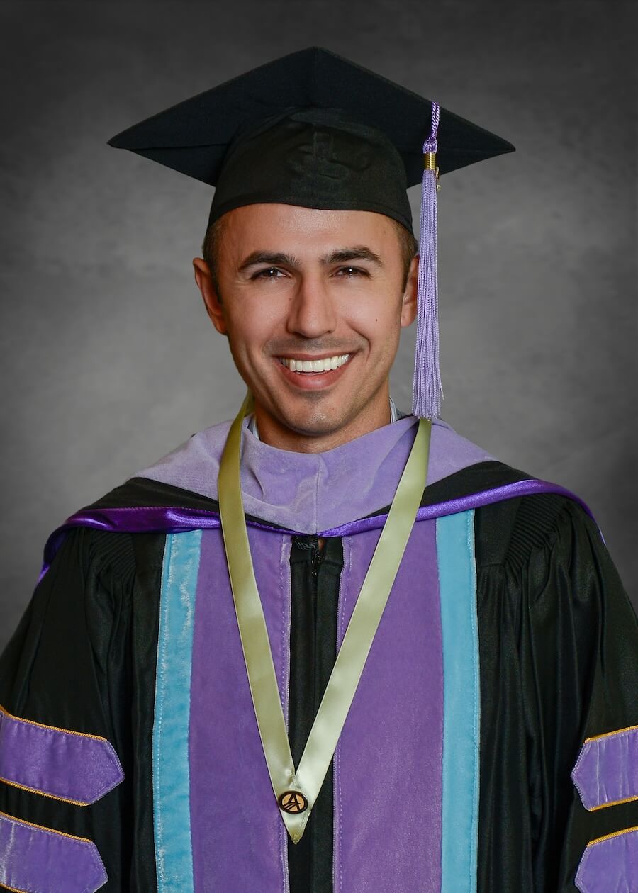 Dr. Deniakos Graduation Photo